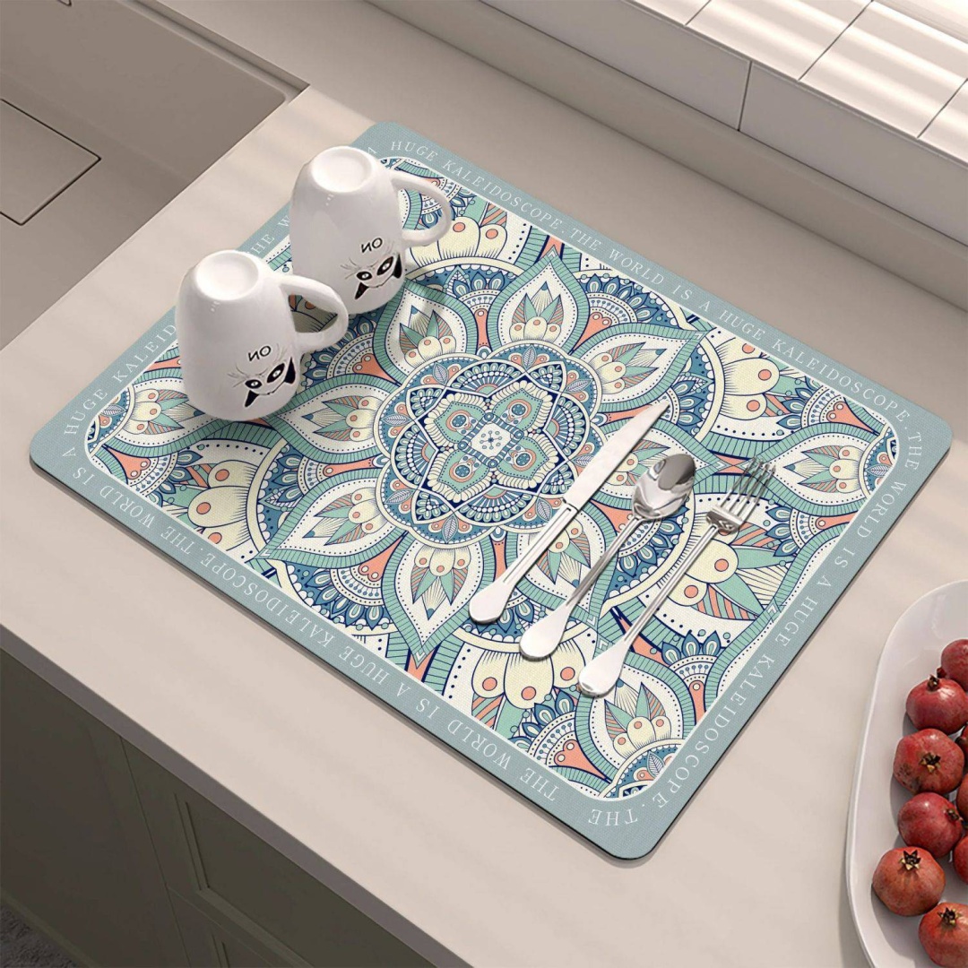 Коврик для бытовой техники 30372852_421877320 синий 40/60