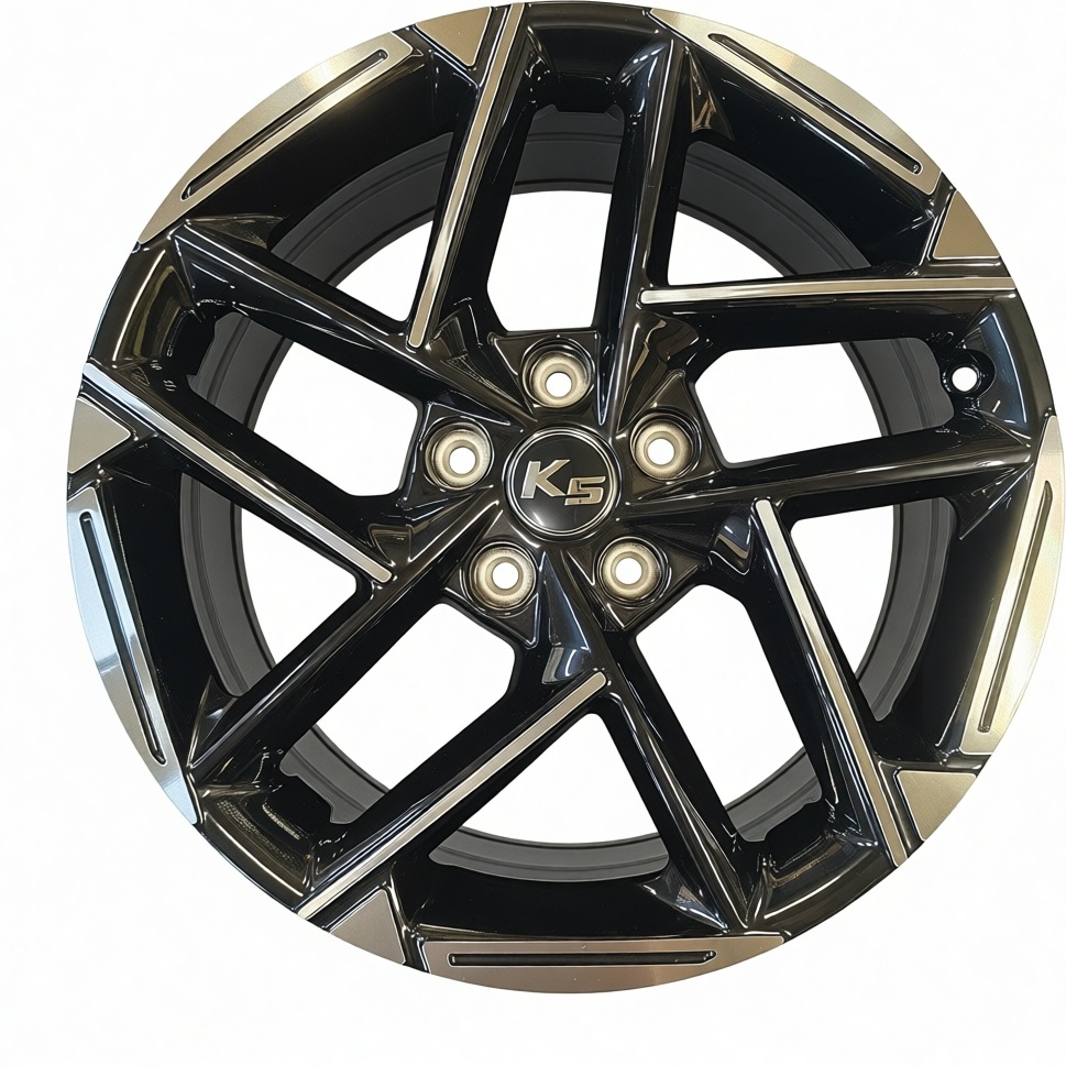 H3537F 8x18/5x114.3 D67.1 ET56 4 диска черный, серебристый