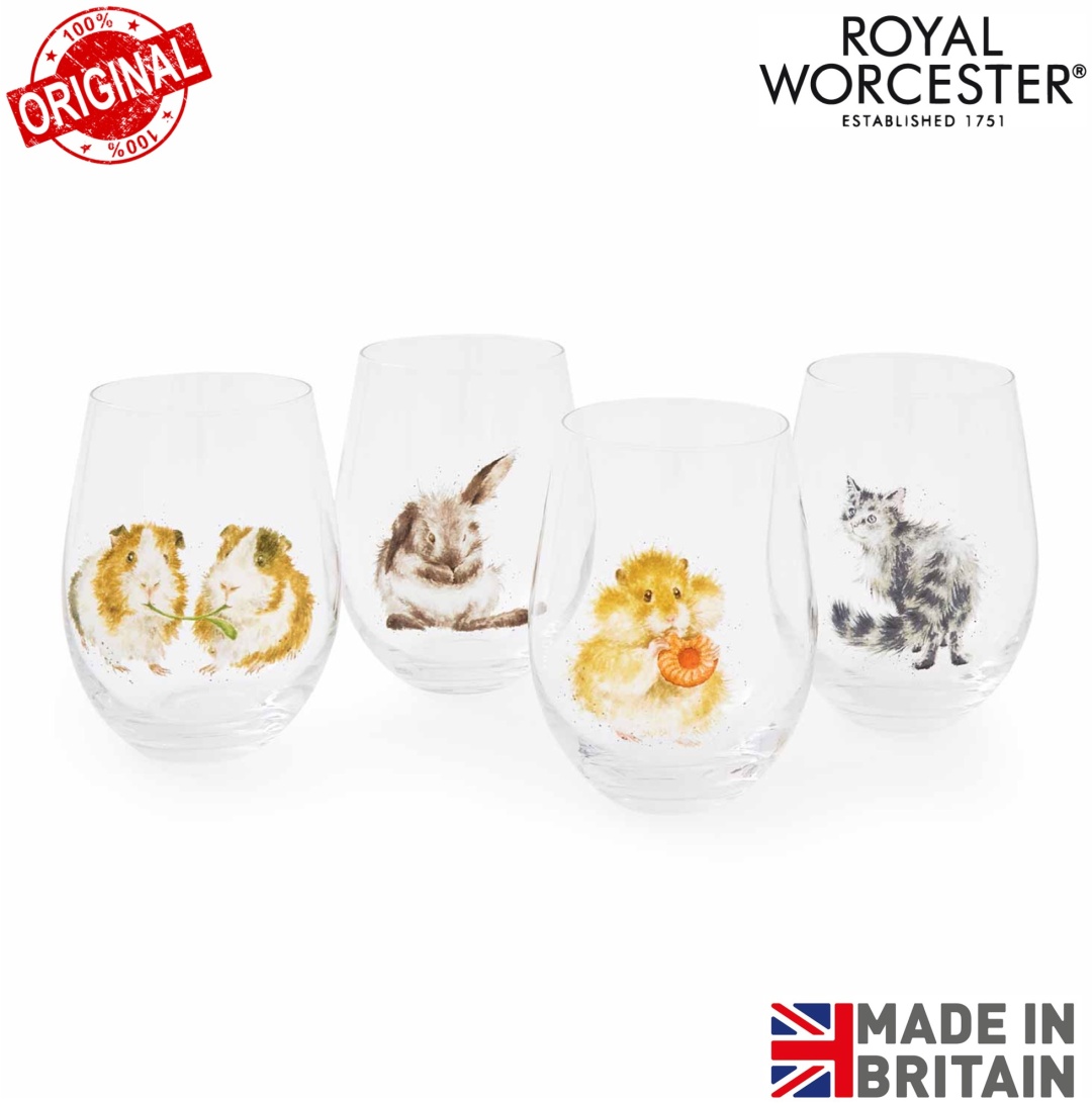 Набор стаканов ROYAL WORCESTER 550 мл, стекло, 4 шт