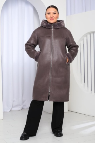 Дубленка Granat.Furs графит