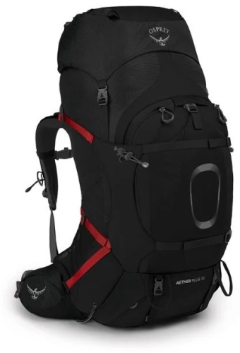 Osprey Aether Plus 70, 10002897 треккинговый 70 черный