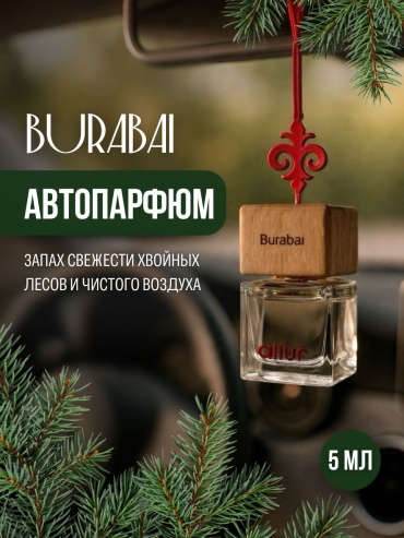 Allur ароматизатор жидкий A04 Burabai 5 мл