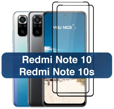 Стекло Aleksar для Xiaomi Redmi Note 10 Ale015 черный