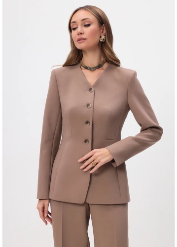 Костюм повседневный KEY FASHION коричневый