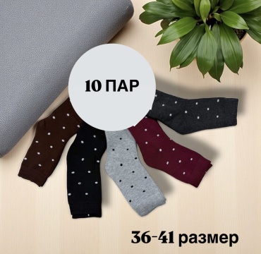 Носки SPEED WIN 10 пар мультиколор 36-41