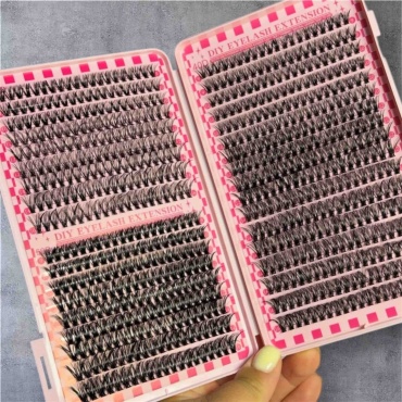 Diy Eyelashes пучковые 30D D 0.03 мм черный mix 9-16 мм