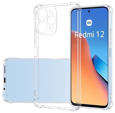 Чехол для Xiaomi Redmi 12 прозрачный