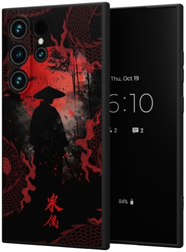 Чехол Mcover для Samsung Galaxy S24 Ultra рисунок