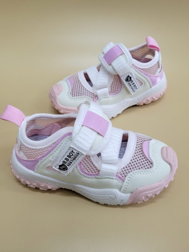 Сандалии FASHION белый, розовый