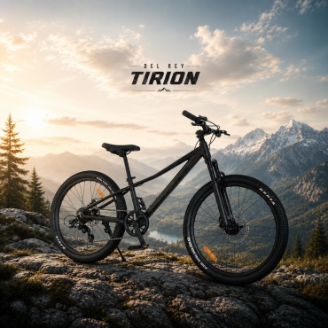 Велосипед DEL REY TIRION 2026 12 дюймов черный