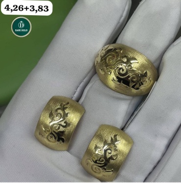 DARI GOLD 2239 вес 8.09 г золото, без вставок