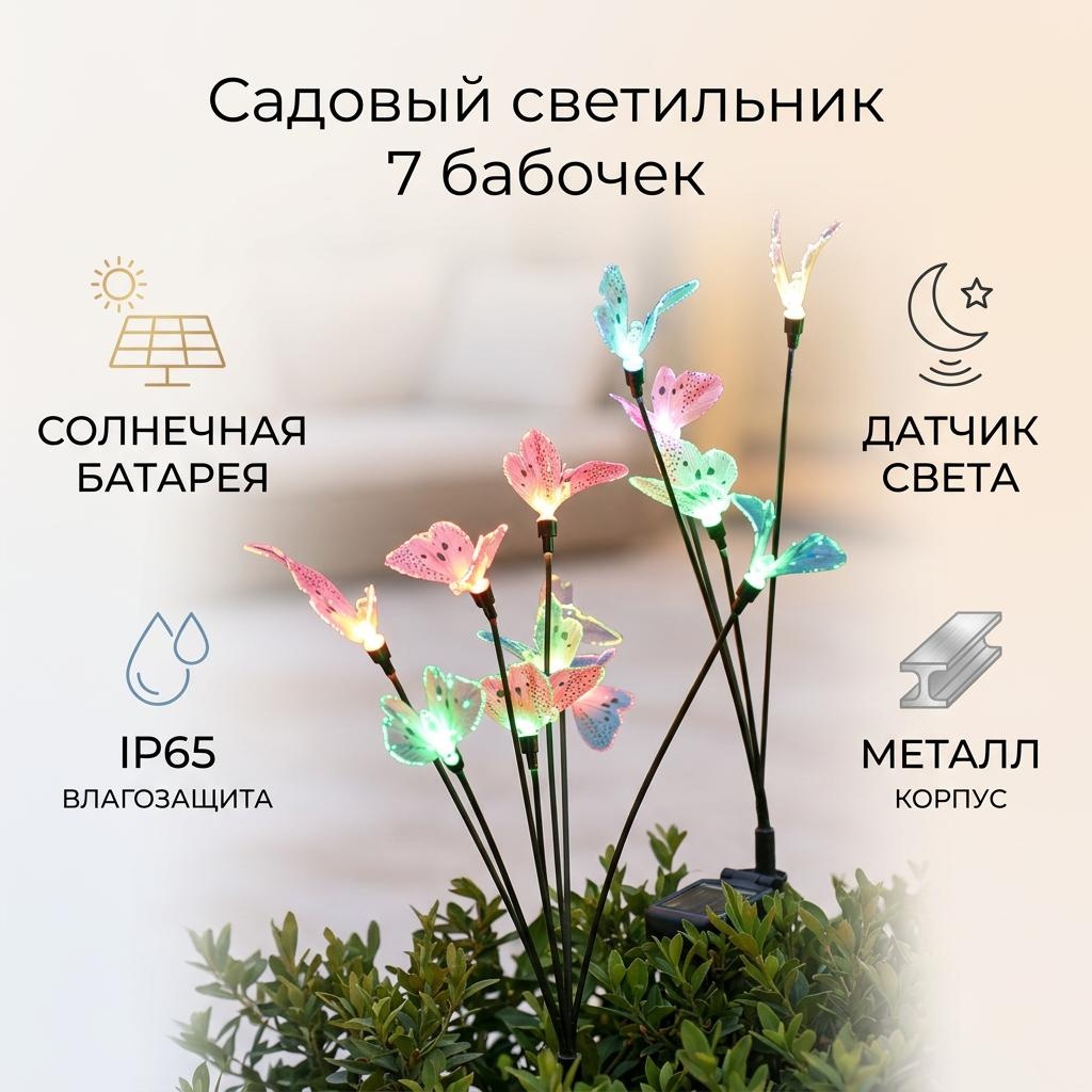 Уличный светильник грунтовый 0.05 Вт 74 см