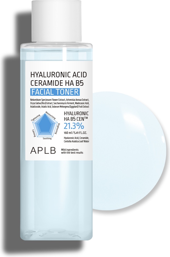 APLB тонер Hyaluronic Acid Ceramide HA B5 Facial Toner 160 мл
