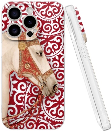 Чехол Mcover для Apple iPhone 15 Pro рисунок