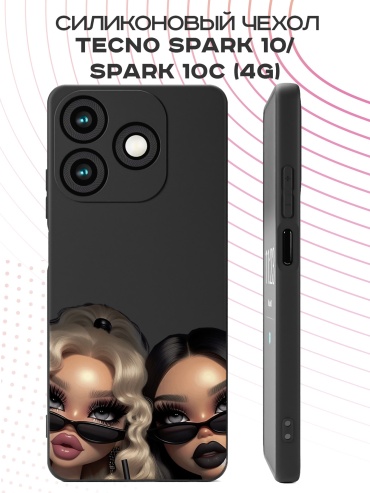 Чехол для TECNO Spark 10, Spark 10C рисунок