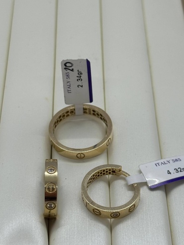 DARI GOLD 1937 вес 6.66 г золото, без вставок