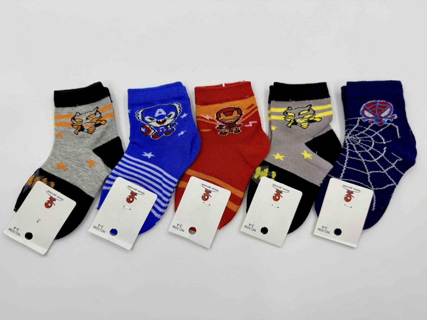 Носки Djos Socks S-3296 10 пар мультиколор 3-4 года