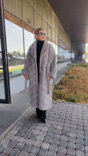 Шуба Ivy angel серый