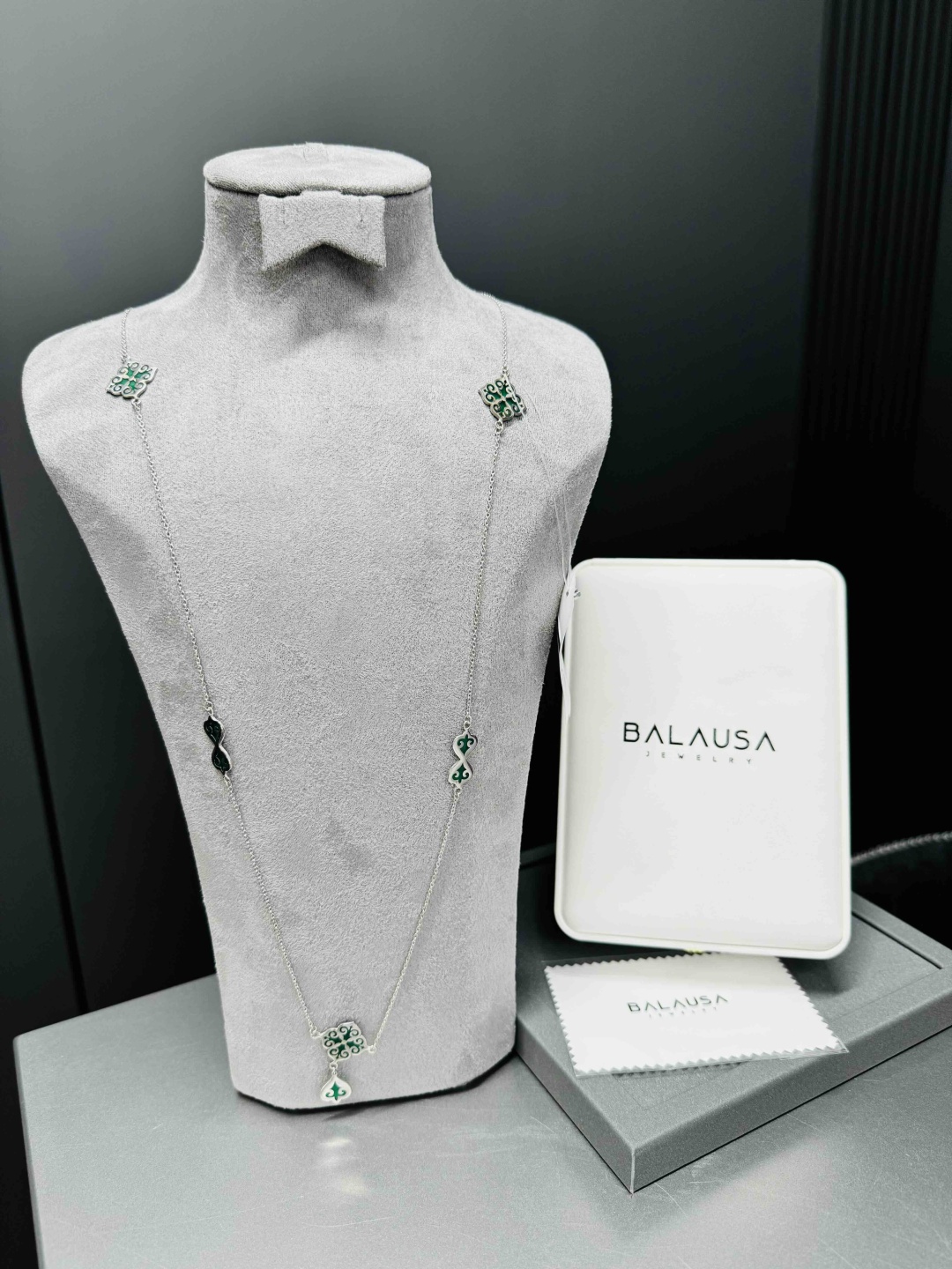 Сотуар Balausa Jewelry SR016(9) длина 80 см вес 10 г серебро, без вставок