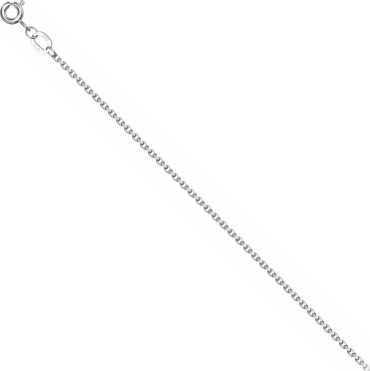 ZGOLD НЦ 22-053Ю-3 длина 50 см, вес 3 г серебро, плетение якорное