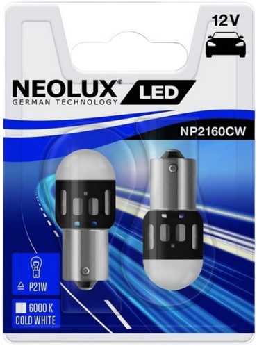 Neolux NP2160CW02B светодиодная P21W, 2 шт
