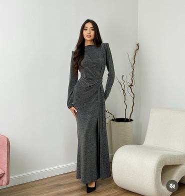 Вечернее платье Fashion серебристый