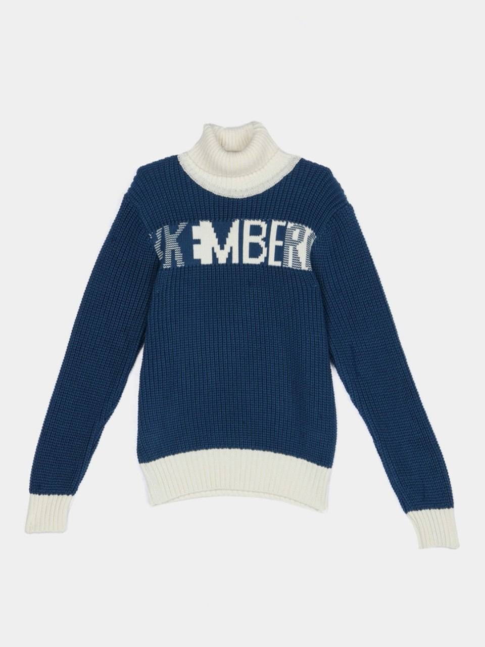 Свитер Bikkembergs kids синий