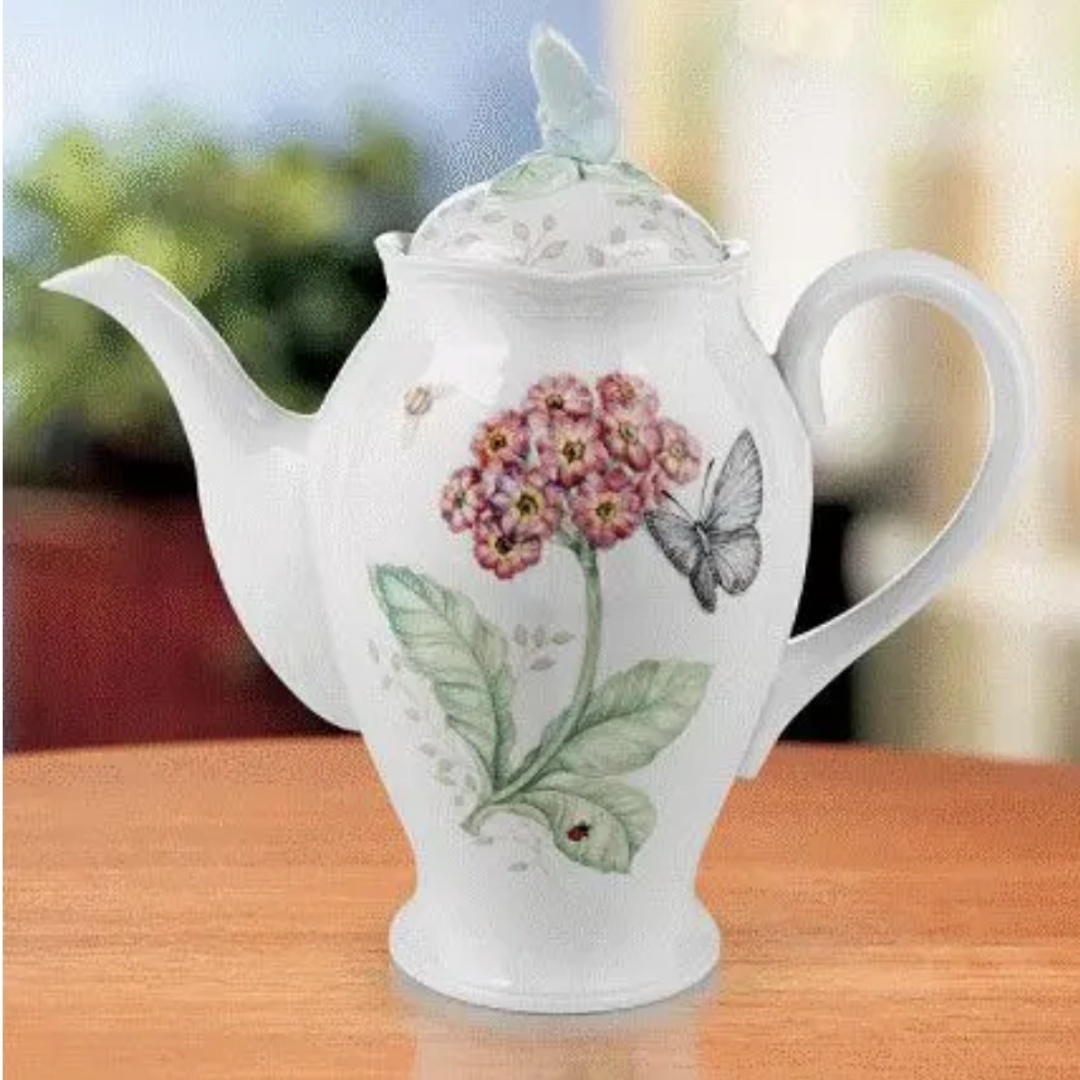 Кофейник Lenox BUTTERFLY MDW 6083943, фарфор