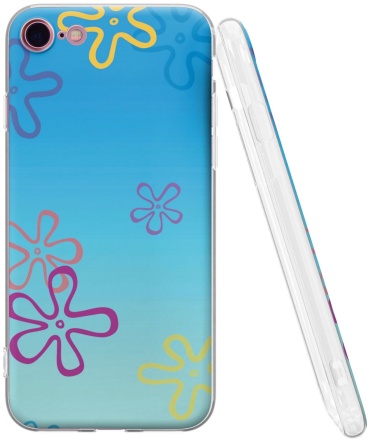 Чехол Mcover для Apple iPhone 7, iPhone 8, iPhone SE рисунок