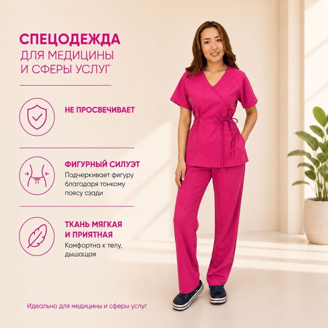 Спецодежда для женщин Zeli фуксия