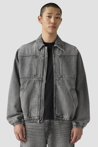 Джинсовая куртка Levis серый