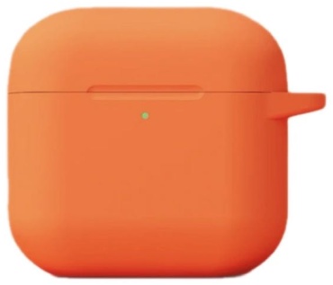Чехол для Apple AirPods 4 оранжевый