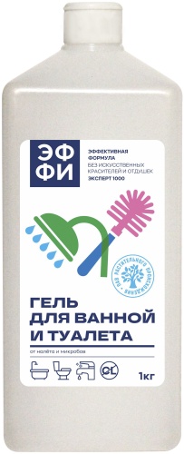 Гель ЭкспоДек Эффективная формула для ванной и туалета 1 кг