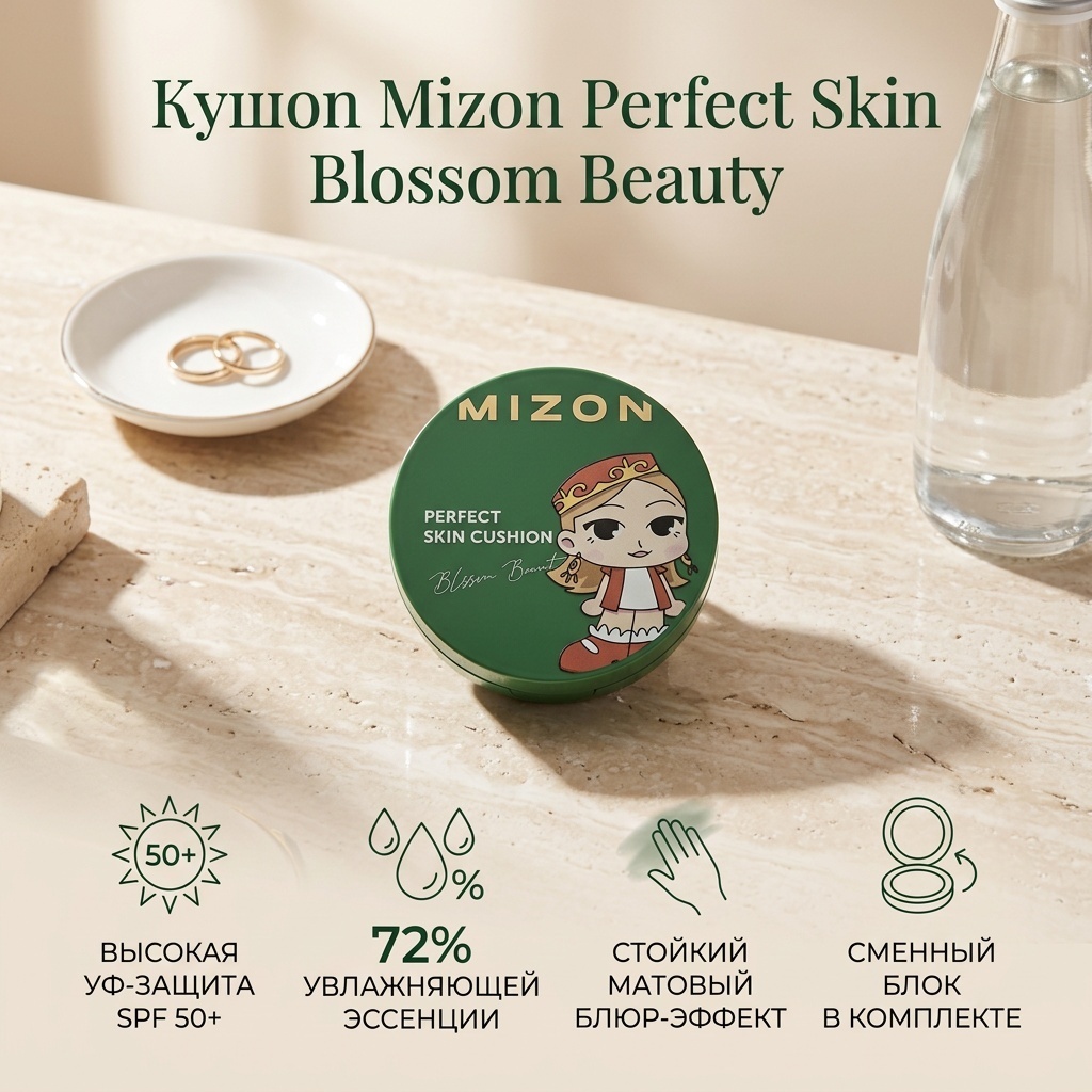 MIZON Perfect Skin кушон 23 30 г