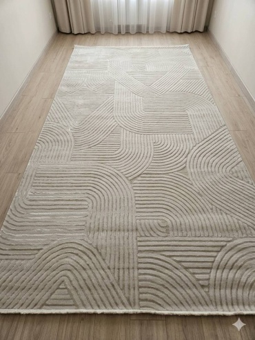Ковер Alpin Carpet 200x400 см, короткий ворс, Турция