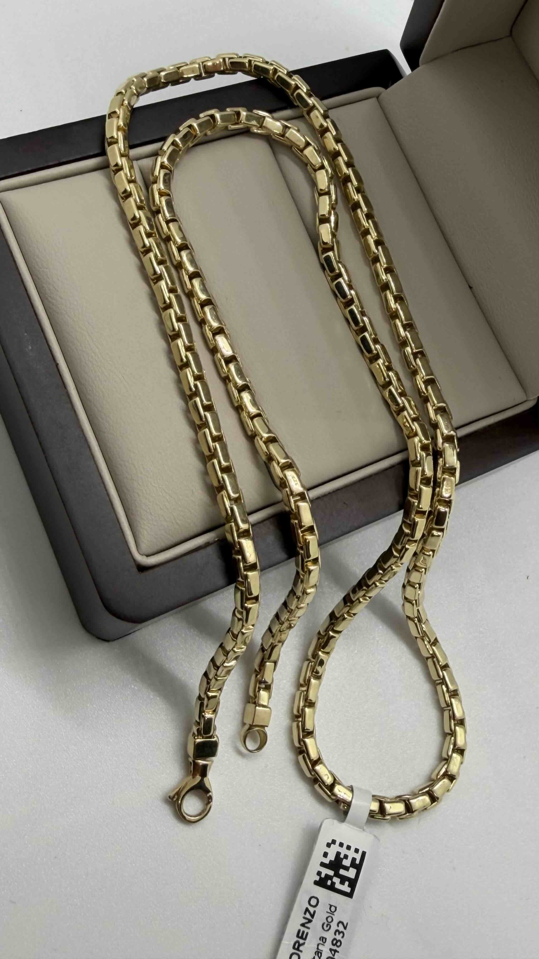 DARI GOLD 68533 длина 55 см, вес 13.66 г золото, плетение якорное