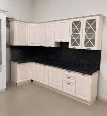 Кухонный гарнитур JMD , 300x250х60 см, ЛДСП, бежевый