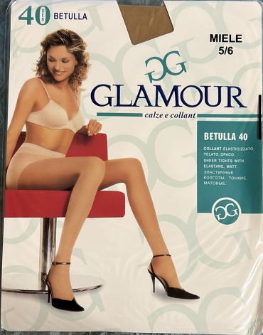 Колготки GLAMOUR телесный, светло-бежевый