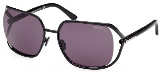 TOM FORD солнцезащитные очки квадратные однотонные