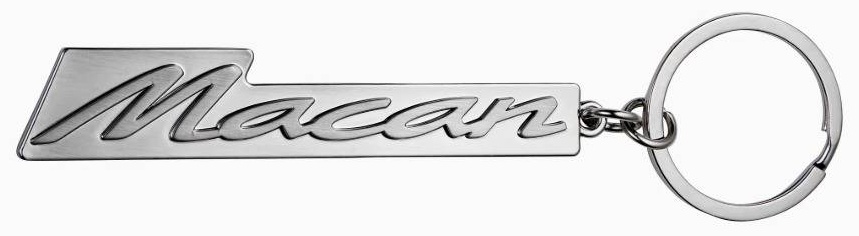 Брелок Porsche WAP0500310SMAC 80mm X 16mm X 3mm металл 1 шт