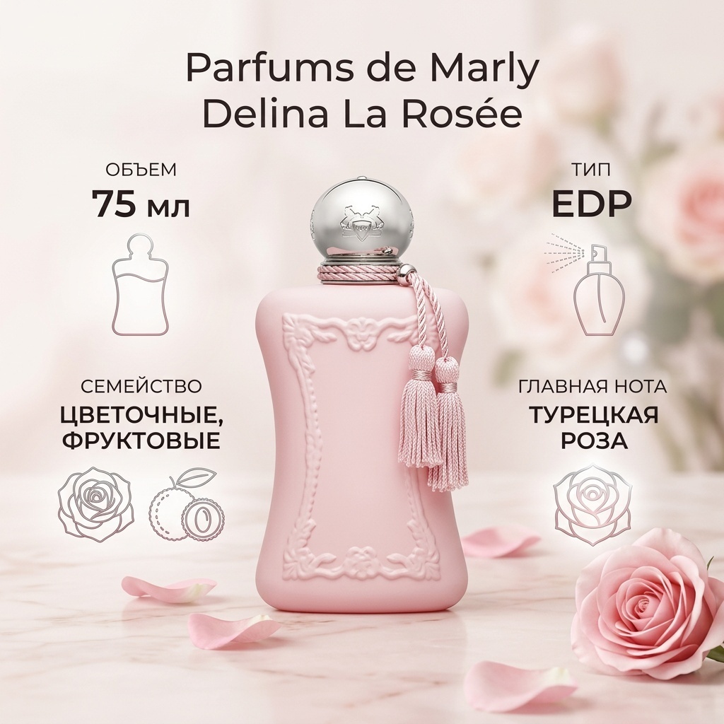 Parfums de Marly LA ROSEE парфюмерная вода EDP 75 мл