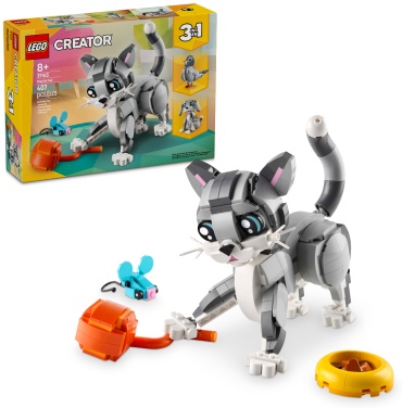 Конструктор LEGO Веселый кот 31163, деталей 407 шт