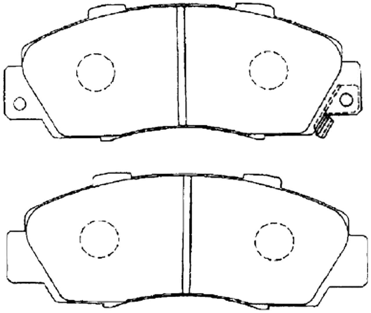 Колодки AKEBONO AN358WK