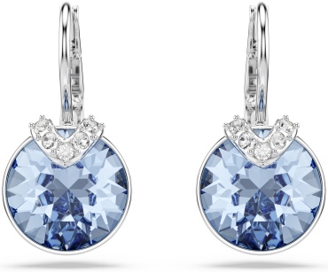 Серьги Swarovski ювелирный сплав, кристаллы Swarovski