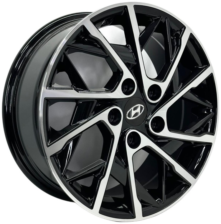 Top Grade 008 6.5x16/5x114.3 D67.1 ET45 4 диска черный, серебристый