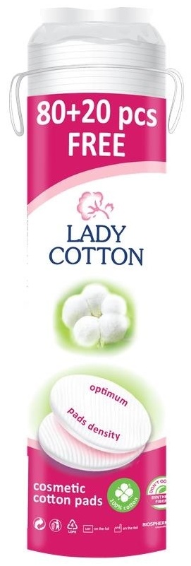 Lady Cotton ватные диски N 100 шт