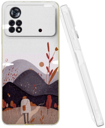 Чехол Mcover для POCO Poco X4 Pro рисунок