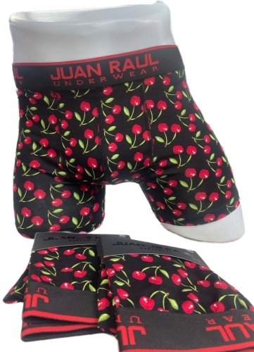 Боксеры Juan Raul черный, мультиколор
