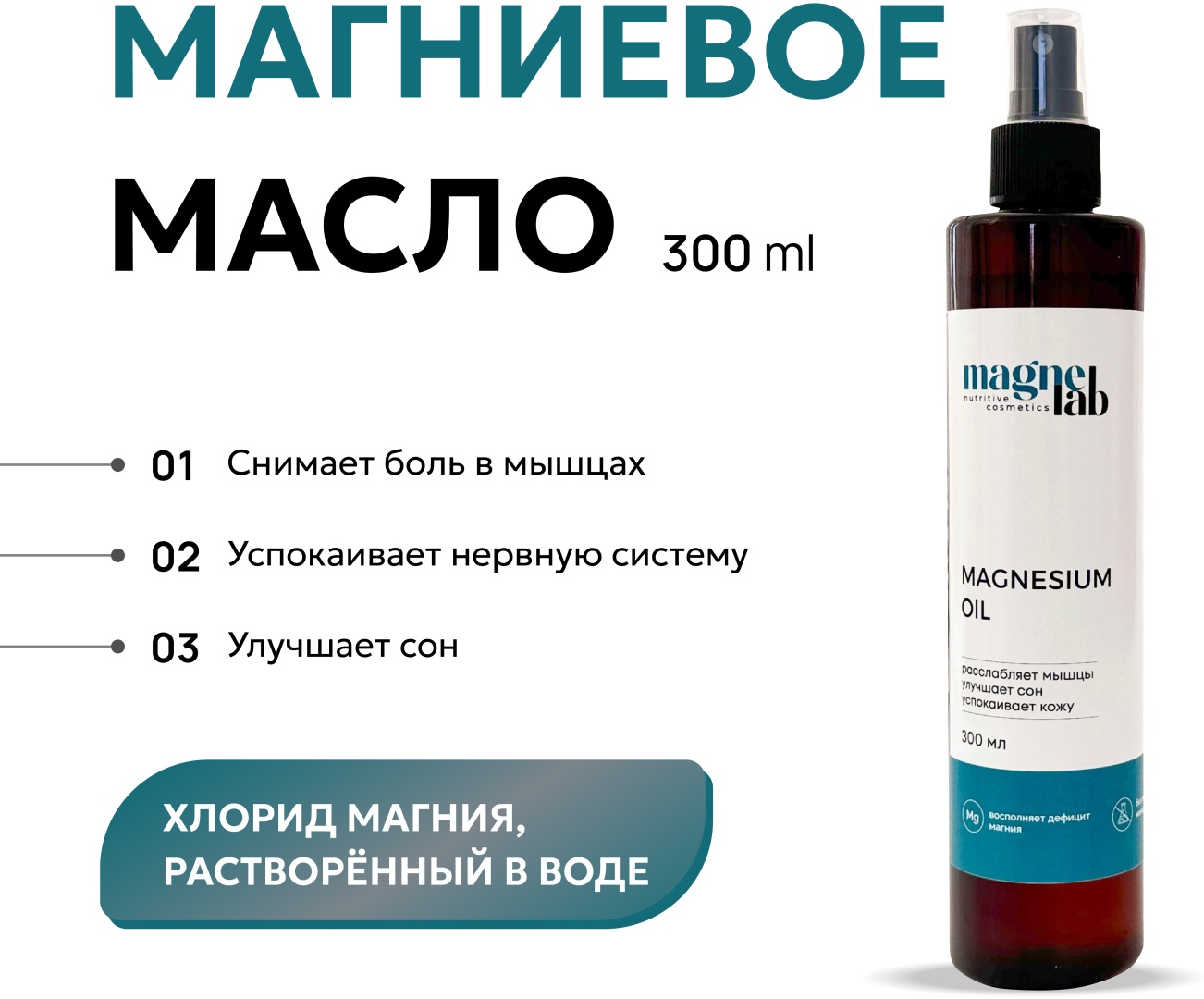 Магниевое масло для тела Magnesium oil