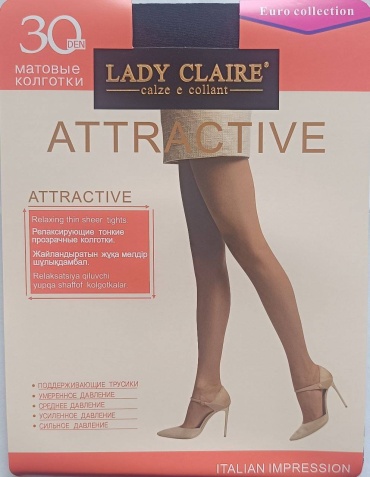 Колготки LADY CLAIRE черный